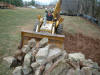 Moving Rock Pile