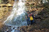 Waterfall by our camp